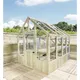 Marlborough 8 X 6 Pressure Treated Tongue And Groove Greenhouse + Bench