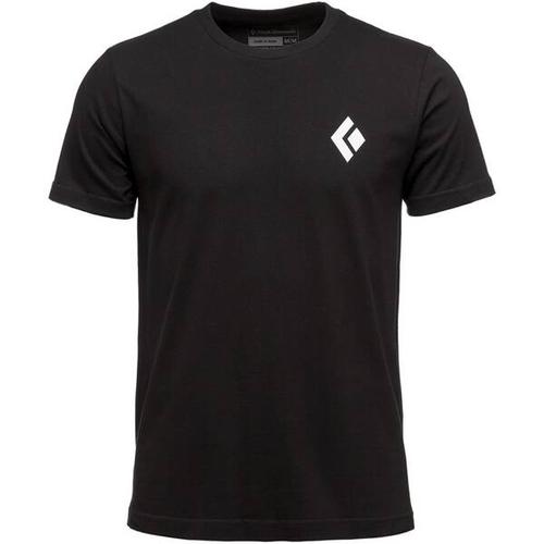 BLACK DIAMOND Herren T-Shirts / Tanks M SS EQUIPMNT FOR ALPINIST TEE, Größe L in Schwarz