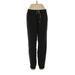 Athleta Sweatpants - Mid/Reg Rise: Black Activewear - Women's Size 8