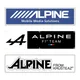 Tapisserie décorative en polyester imprimé bannière Alpines décoration de garage ou d'extérieur