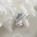 Bague Simple en cuivre pour femmes bijoux de fête 2 pièces/ensemble 5 styles mixtes motif de