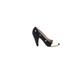 Marc by Marc Jacobs Heels: Black Color Block Shoes - Women's Size 38.5