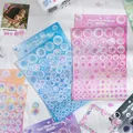 Yoofun-Autocollants créatifs à bulles pour scrapbooking décoration basique pour ordinateur