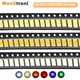 Diodes LED SMD 100 (5630/5730-0.5 V) blanc chaud blanc rouge vert bleu jaune lumière 3000