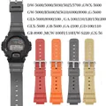 Bracelet de montre Camouflage en caoutchouc pour hommes 16mm pour Casio g-shock GA-110 DW-5600