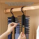 Crochet rotatif portable cintre de rangement domestique étagère réglable cintre de ceinture