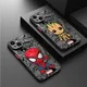 Coque rigide de luxe pour iPhone coque arrière Marvel Spider Man Groot iPhone 15 14 13 12 11 Pro