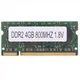 Mémoire RAM pour ordinateur portable Intel AMD DDR2 4 Go 800MHz PC2 6400 2jas8 200 broches