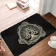 Yggdrasil-Tapis Antidérapant Arbre de Vie Dragon Celtique Viking Polymère de Porte d'Entrée