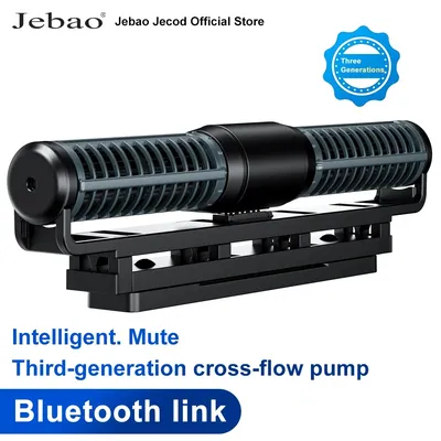 Jebao Jecod-Pompe à débit croisé Bluetooth pour aquarium pompe à débit de cowculation précieux