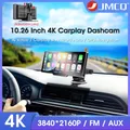 Caméra de tableau de bord DVR de voiture caméra de tableau de bord 4K lecteur vidéo Carplay sans