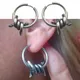 Punk Twist Fil Boucle D'oreille De Mode Épine Boucle D'oreille Hip Hop Hoop Boucle D'oreille Punk