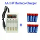 Lot de 4 à 16 piles rechargeables AA 9800 Mah 1.5 V nouveauté livraison gratuite