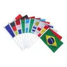Bâtons de drapeaux nationaux 32 pièces drapeaux internationaux bannières pour décoration de Bar