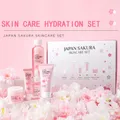 Sakura-Ensemble de soins pour le visage sérum pour le visage crème pour le visage estompe les