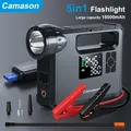 Camason-Lampe de poche aste pour camping compresseur d'air de tente pompe à air pour pneu de