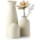 Ensemble de 3 vases à fleurs en céramique décor de maison rustique décor de ferme moderne décor