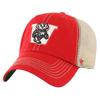 Men's '47 Red Wisconsin Badgers Trawler Clean Up Adjustable Hat