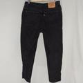 Levi's Jeans | Levi's 550 Jeans 16 High Rise Relaxed Tapered Leg Faded Black Rigid Denim 90's | Color: Black | Size: 16