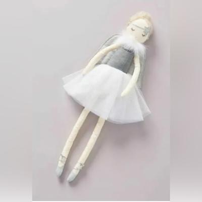 Anthropologie Toys | Anthropologie Ava Prima Ballerina Doll Princess Angel Plush Ballet 23” L | Color: Pink | Size: Osg