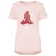 super.natural - Women's Be Happy Tee - Merinoshirt Gr XL rosa