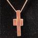 Gucci Jewelry | Gucci Cross Sterling Silver Pendant And Chain | Color: Silver | Size: Os