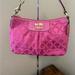 Coach Bags | Coach Vintage Madison Op Pink Bag Purse With Large Wristlet Option | Color: Pink | Size: Os