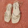 Free People Shoes | Nwot Free People White Strappy Sandals | Color: White | Size: 7