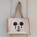 Disney Bags | Disney Tote Canvas And Burlap Pop-In @ Nordstrom Mickey And Friends Tote | Color: Cream/Tan | Size: Os