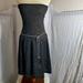 Free People Dresses | Free People Strapless Cabled Wool Dress Size Small | Color: Black | Size: S