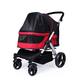 Pet Stroller Travel Trolley Pushchair, for Medium Large Dogs Outgoing, Folding Transport Cart Tote Bag with Wheels