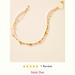 Anthropologie Jewelry | Anthropologie Serefina Gabriella Freshwater Pearl Layered Necklace | Color: Gold | Size: Os