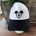 Disney Accessories | Disney Black And White Mickey Mouse Face Hat | Color: Black/White | Size: Os