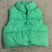 Zara Other | Fun Little Green Vest From Zara! It Has Buttons And Has A More Of A Cropped Fit. | Color: Green | Size: Girls 13-14
