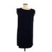 Susana Monaco Casual Dress - Shift: Blue Dresses - Women's Size 6