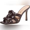 Coach Shoes | Coach Women's Kellie Leather Sandal Pump Maple Brown 8 9 New Shoes Heels | Color: Brown | Size: Various