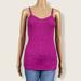 Athleta Tops | Athleta Size Xs Purple Pink V-Neck Sleeveless Strappy Back Workout Yoga Tank Top | Color: Purple | Size: Xs