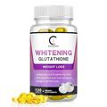 GLUTATHIONE Skin Whitening Capsules (120 Capsules) Antioxidant, Anti-Aging, Lightening