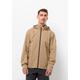 Fahrradjacke JACK WOLFSKIN "BIKE COMMUTE 2.5L JKT M" Gr. M (50), beige (sand, storm) Herren Jacken