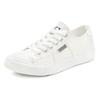 Sneaker ELBSAND "Schnürschuh", Damen, Gr. 35, weiß, Obermaterial: 100% Textilmaterial. Futter: 100% Textilmaterial. Decksohle: 100% Textilmaterial. Laufsohle: 100% Synthetik, used, unifarben, casual, Schuhe, Schnürhalbschuh, Freizeitschuh aus...