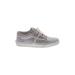 Vans Sneakers: Gray Solid Shoes - Women's Size 7 - Almond Toe
