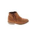 Old Navy Booties: Tan Print Shoes - Kids Girl's Size 10