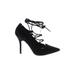 Aldo Heels: Pumps Stiletto Party Black Solid Shoes - Women's Size 6 - Pointed Toe