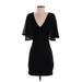 Rare London Cocktail Dress - Mini: Black Dresses - Women's Size 4