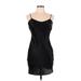 Laundry by Shelli Segal Cocktail Dress - Mini: Black Dresses - Women's Size 6 Petite