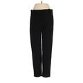 J.Crew 365 Dress Pants - Mid/Reg Rise Boot Cut Boyfriend: Black Bottoms - Women's Size 2