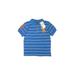 U.S. Polo Assn. Short Sleeve Polo: Blue Stripes Tops - Kids Boy's Size 5