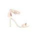 Madden Girl Sandals: Strappy Stilleto Cocktail Party Ivory Print Shoes - Women's Size 9 - Open Toe