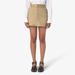 Dickies Women's Mini Skirt - Khaki Size 25 (FKR12)