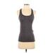 Lululemon Athletica Active Tank Top: Gray Activewear - Women's Size 4